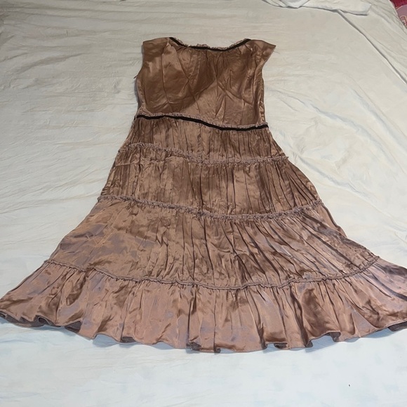 Philosophy Di Alberta Ferretti Silk Mini Dress Pink 6 - Picture 2 of 6